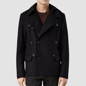 all saints pea coat